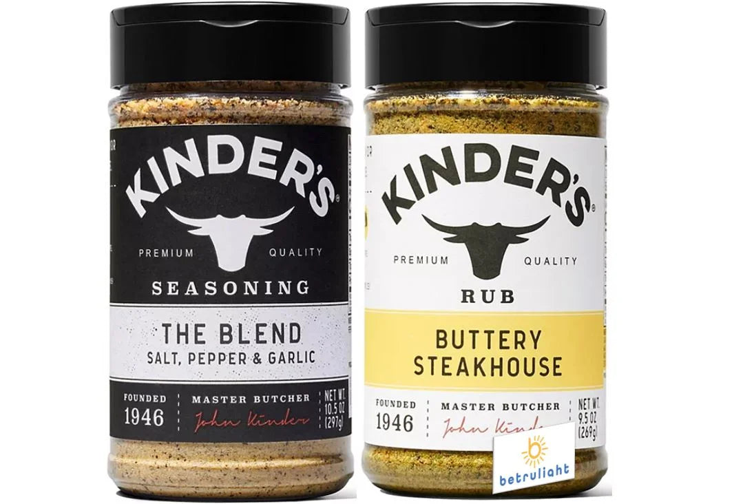 Buttery Steakhouse Rub Seasoning Salt, Pepper and Garlic – 2 Pack D509084