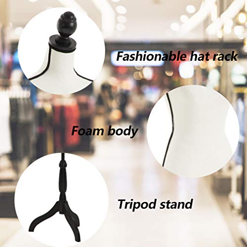 White Height Adjustable Dress Form Mannequin B11633