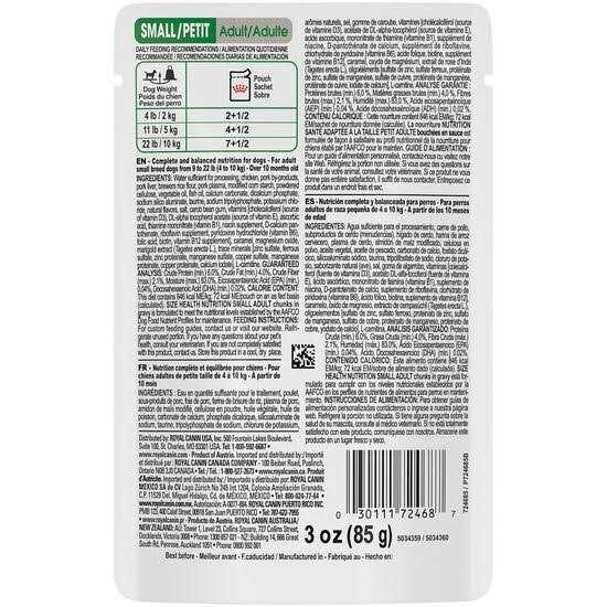 Small Adult Dog Food L6778