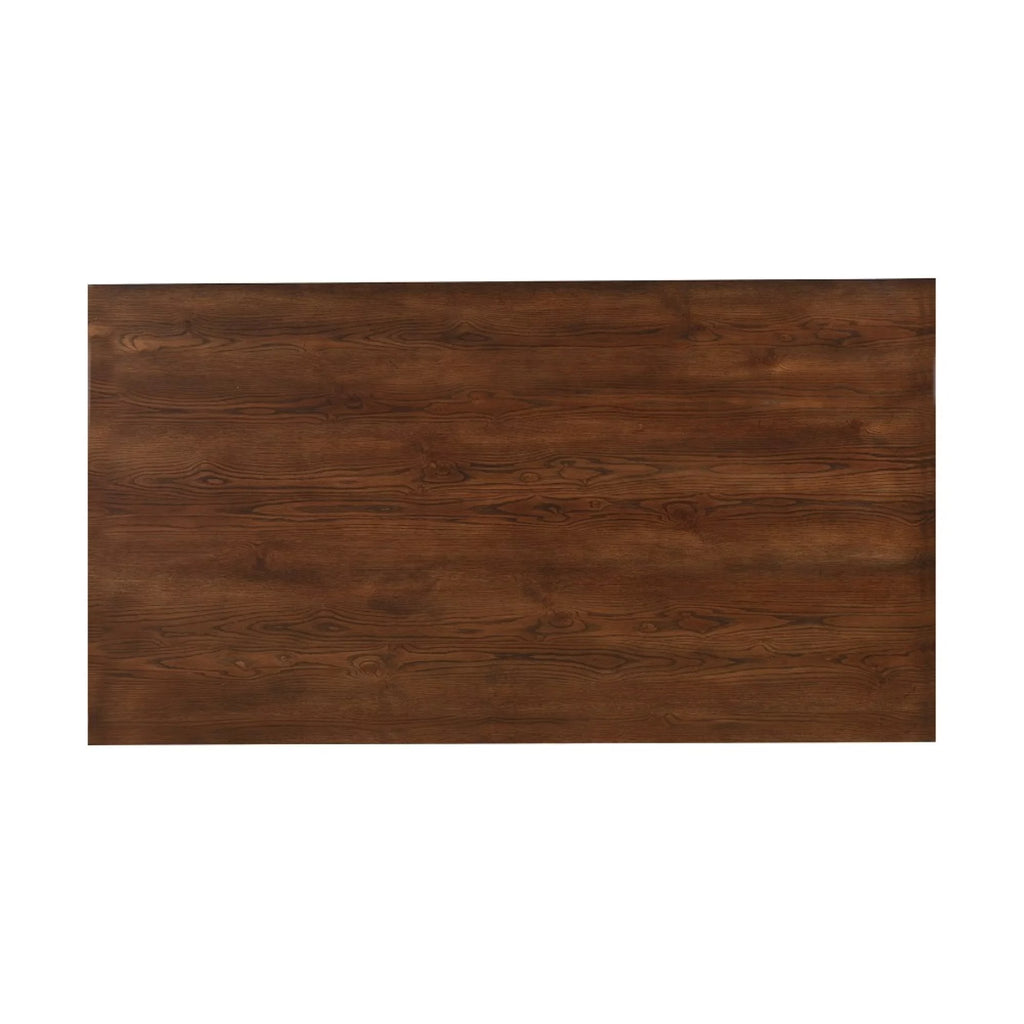 Brown Rubberwood Dining Table D5481