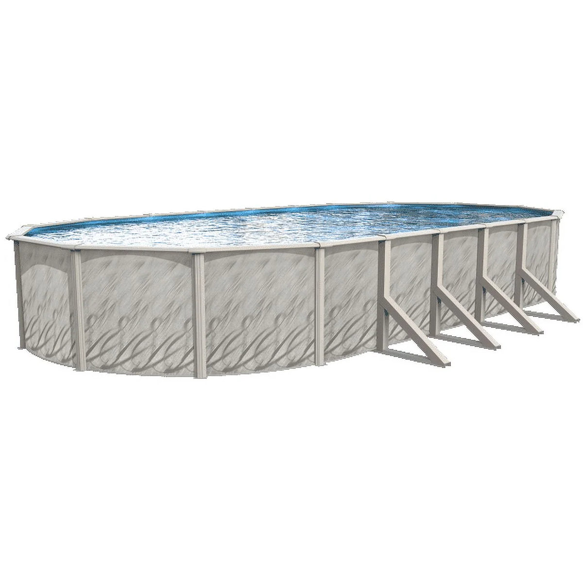 12' x 24' x 52 Oval Above-Ground Swimming Pool U595