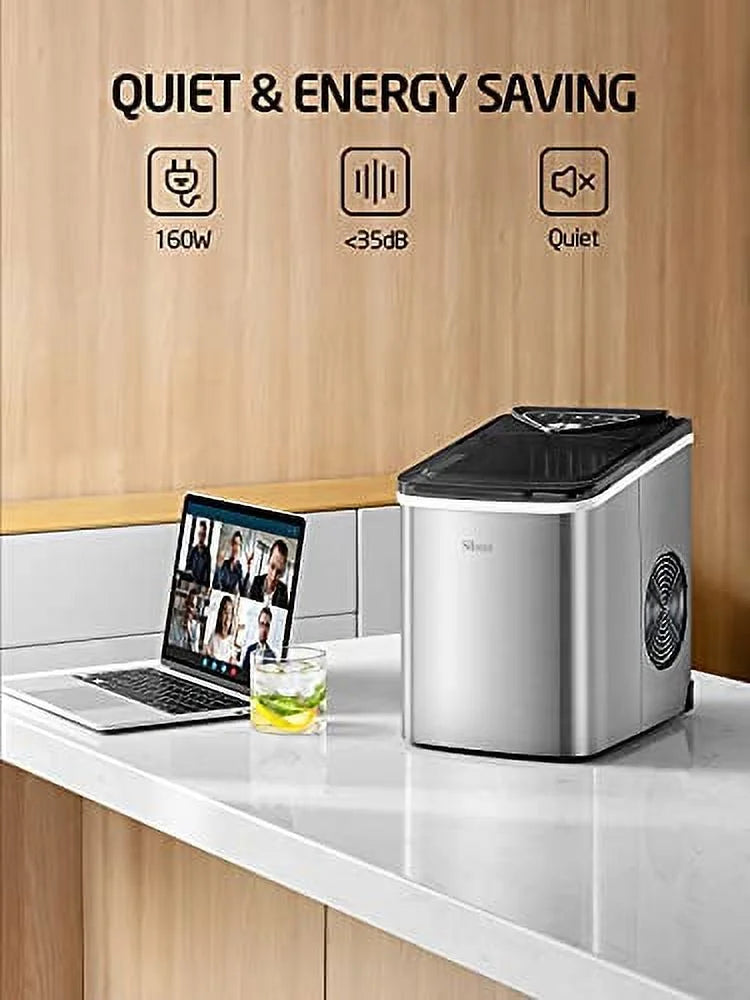 Countertop Portable Ice Maker Machine Self-Cleaning Q73676
