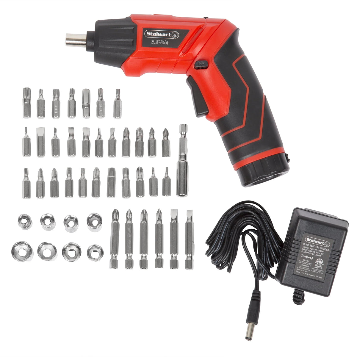 3.6V Cordless Electric Screwdriver Kit with Case C8355