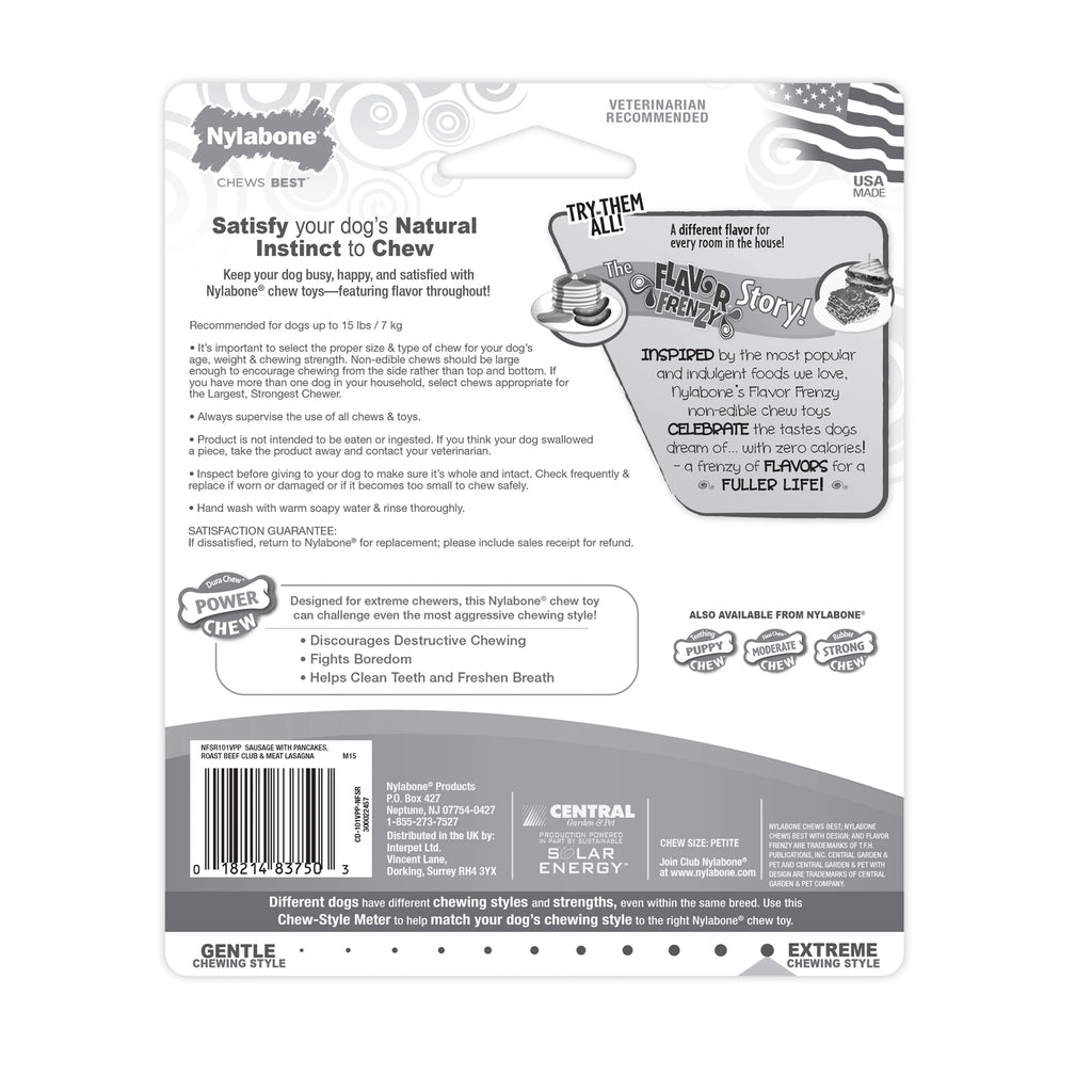 Triple Pack X-Small/Petite Chew Toy W6333