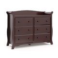 6 Drawer Double Dresser F8746