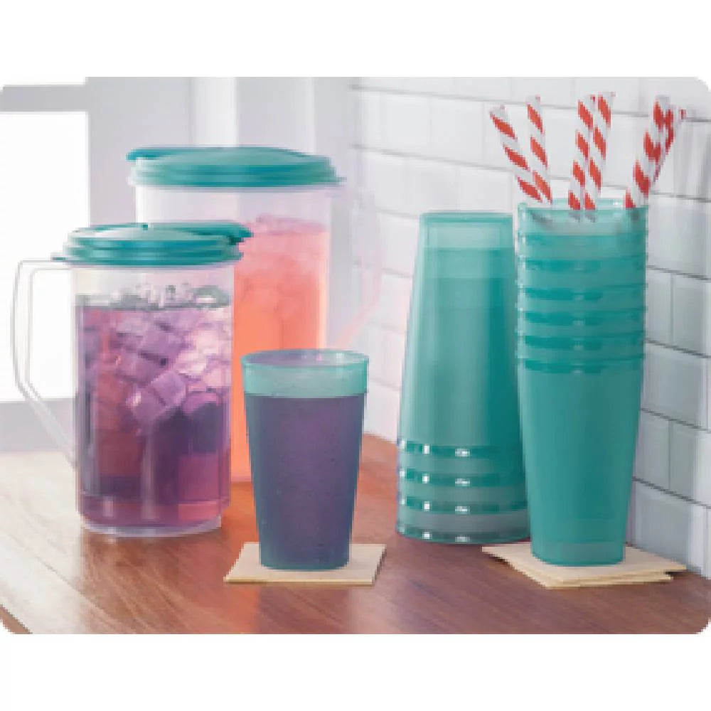 Set of 4 Plastic Tumblers 20 Ounce Z3703