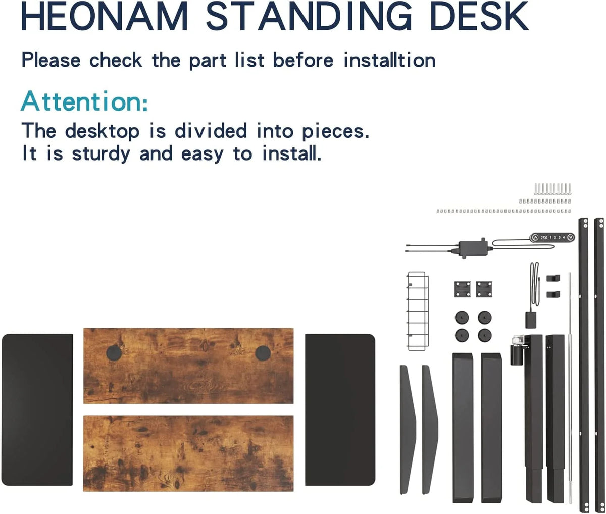 Electric Height Adjustable Standing Desk H383551