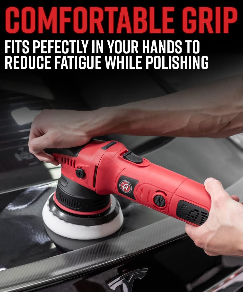 9mm Dual Action Car Polisher Polishing Kit with Polish, Compound & Pads L5520