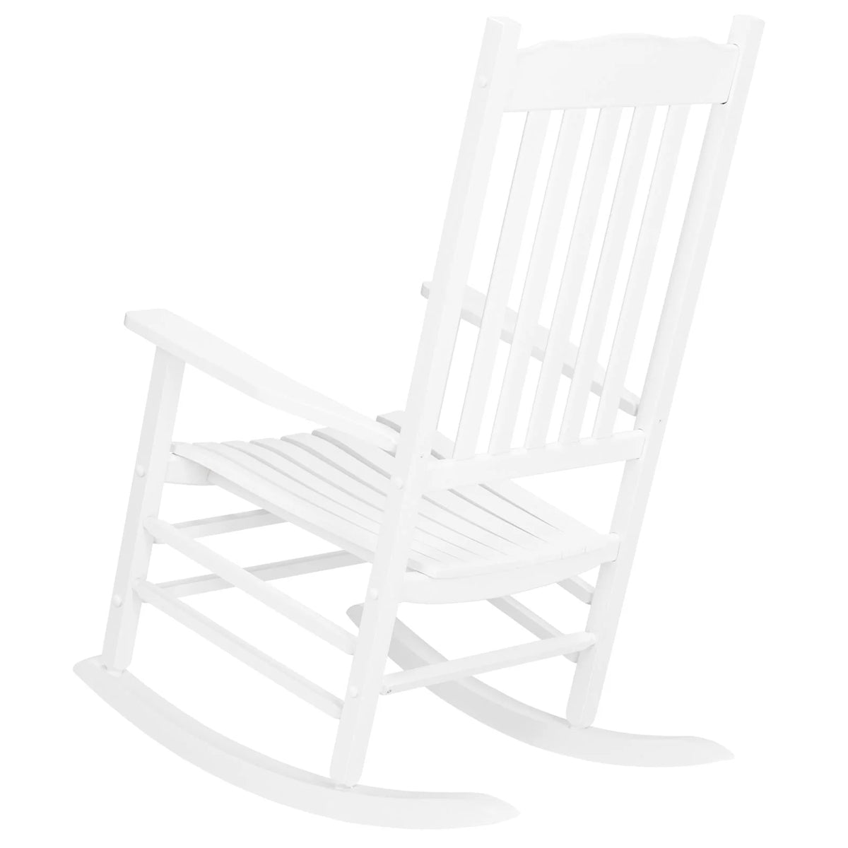 White Wood Rocking Chair C570713