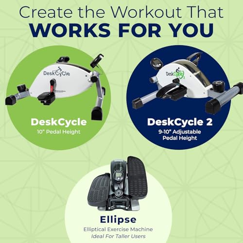 Compact Under Desk Elliptical Machine U714