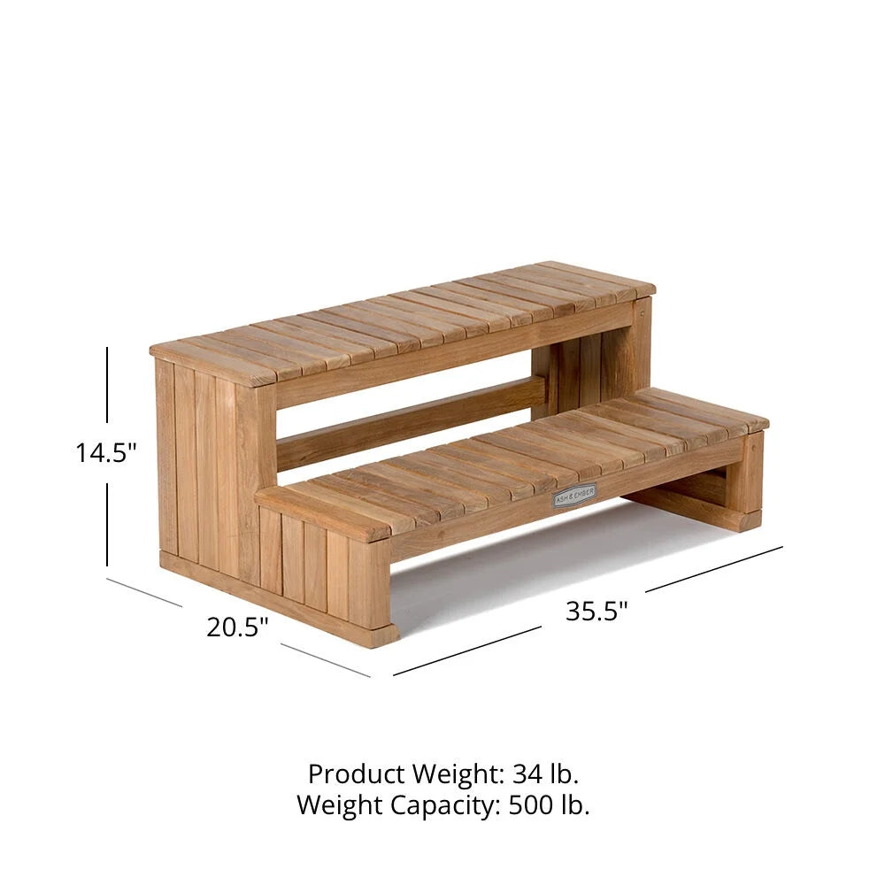 2-Tier Hot Tub Steps G726604