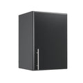 Black 16" Wall Cabinet with 1 Adjustable Shelf H924360