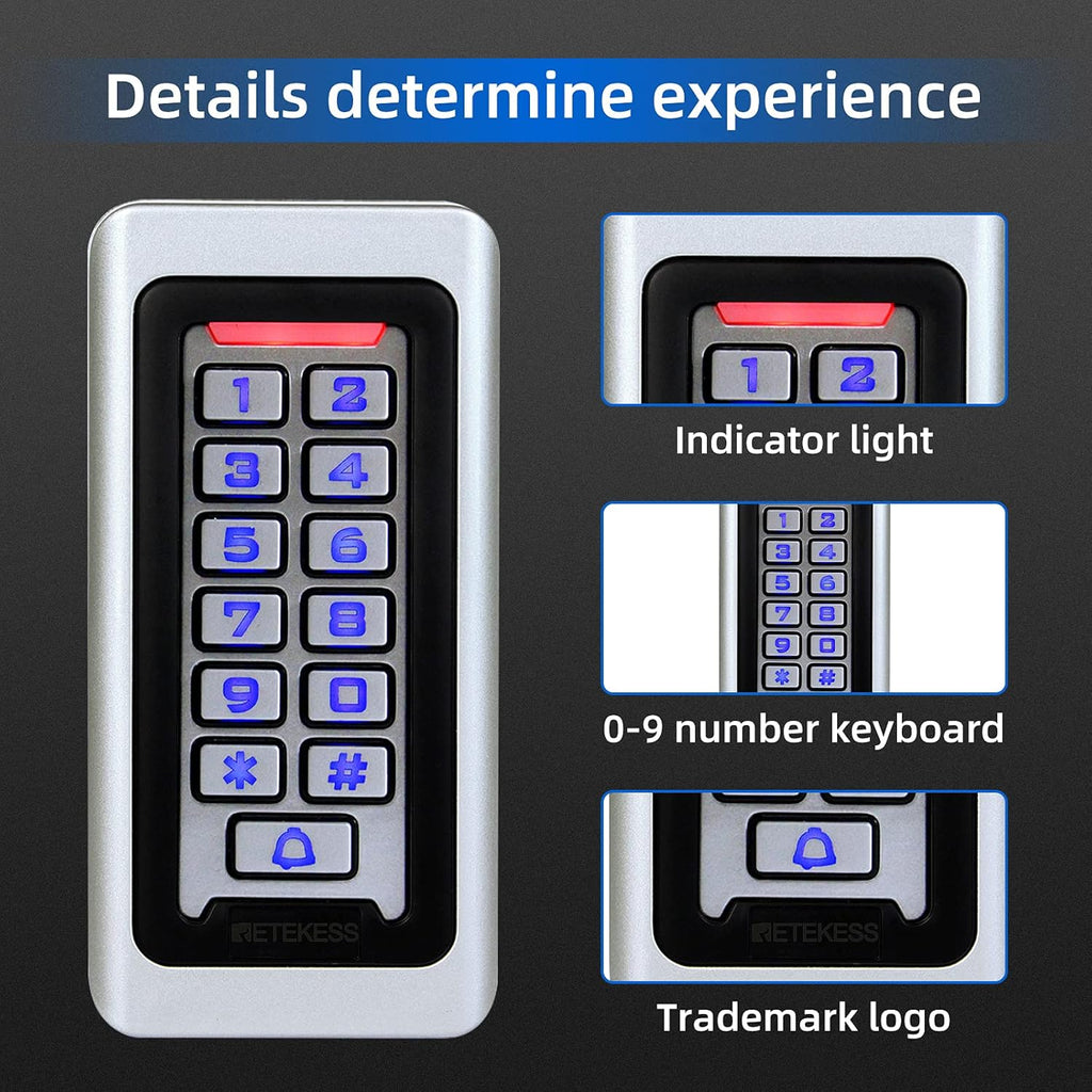 RFID Stand-Alone Keypad D2473