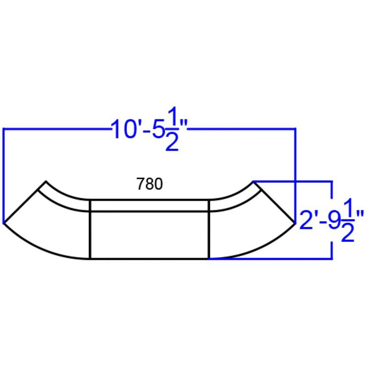 3 Piece Black Reception Seating M6734