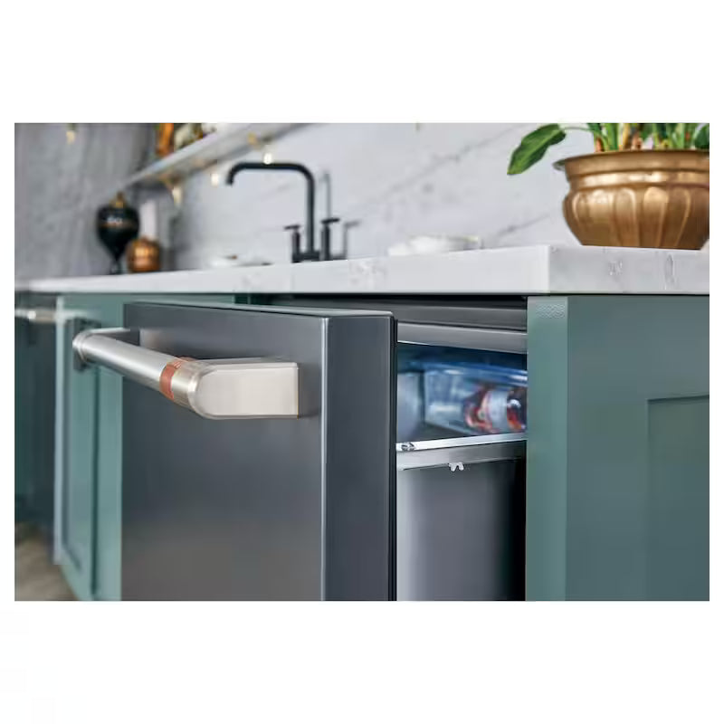 5.7 cu. ft. Matte Black Undercounter Dual-Drawer Refrigerator K360