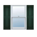 Midnight Green Vinyl Raised Panel Shutters, Per Pair R674751