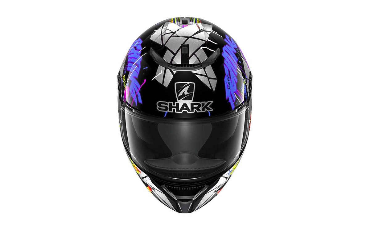 Black Red Glitter Motorcycle Helmet R2638