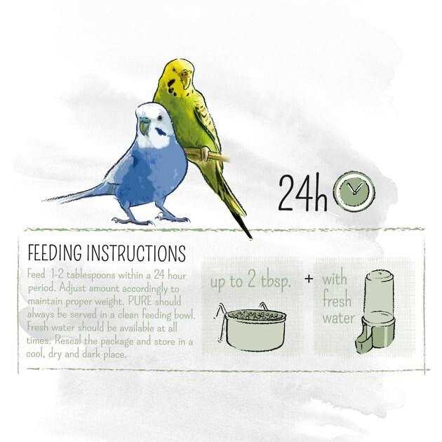 White Parakeet Food B2266