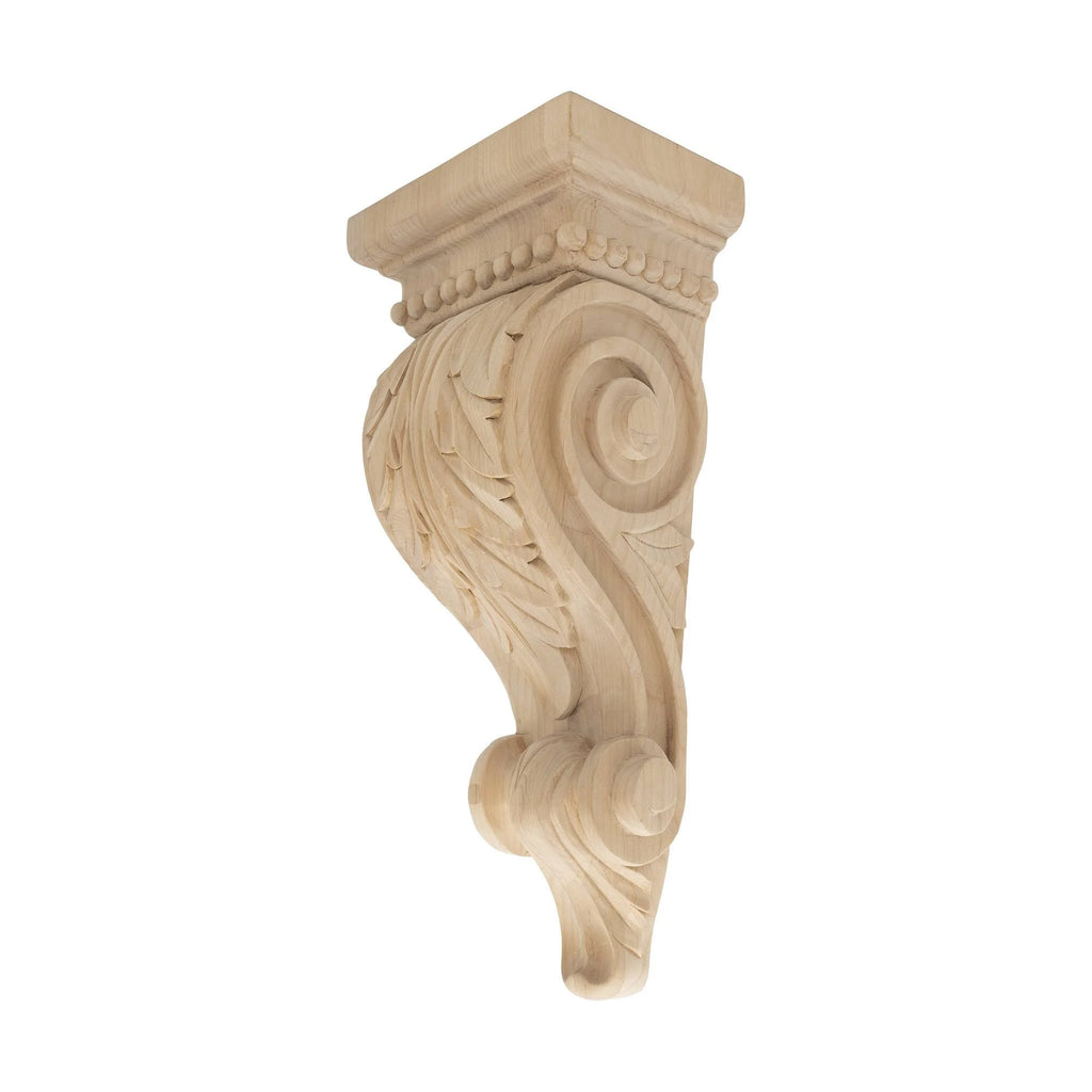Unfinished Solid Alder Wood Corbel N2058