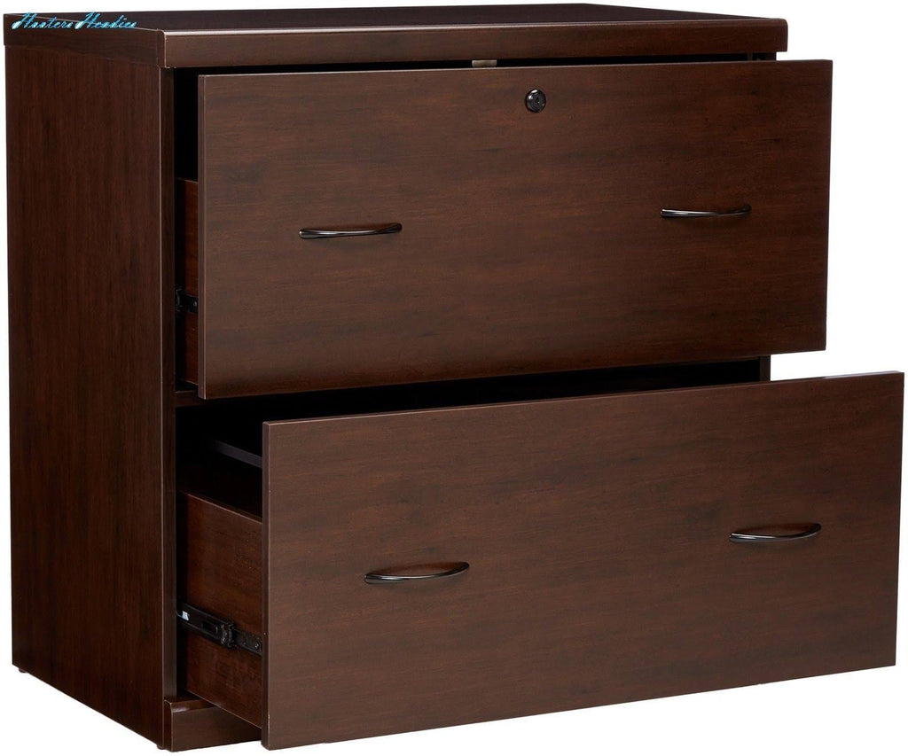 Espresso 2 Drawer Lateral Filing Cabinet W6447