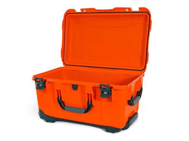 Orange Rolling Waterproof Hard Carrying Case P129