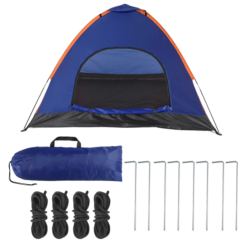 Lightweight Waterproof Camping Tent for 3-4 Persons with Rain Fly G305647