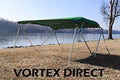 4 Bow Bimini Top 12' Long, 85-90" Wide, 54" High, Pontoon / Deck Boat Complete Kit D603974