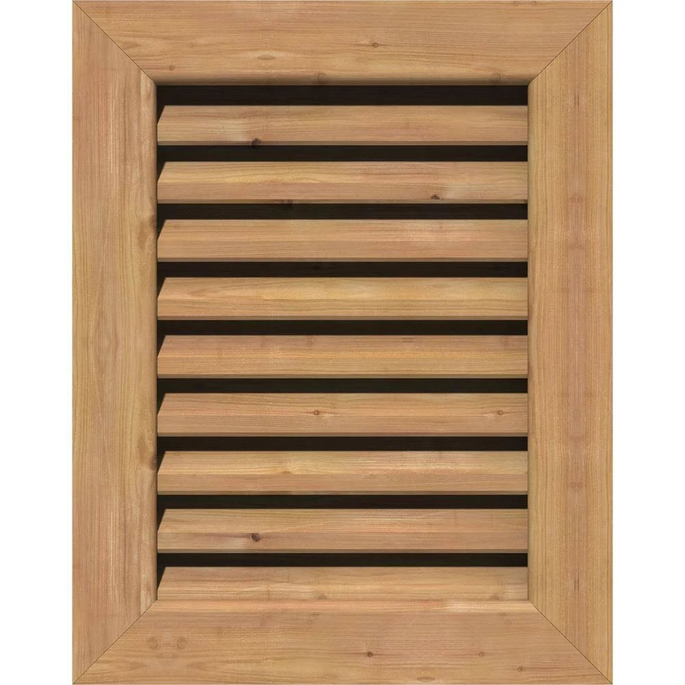 Vertical Gable Vent Unfinished Functional Z13159