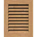 Vertical Gable Vent Unfinished Functional Z13159