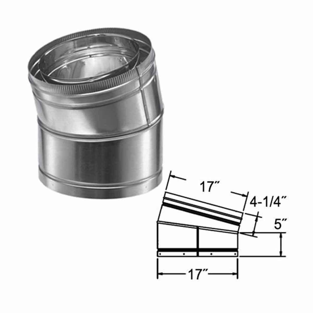 14x22 15 Degree Elbow E311885