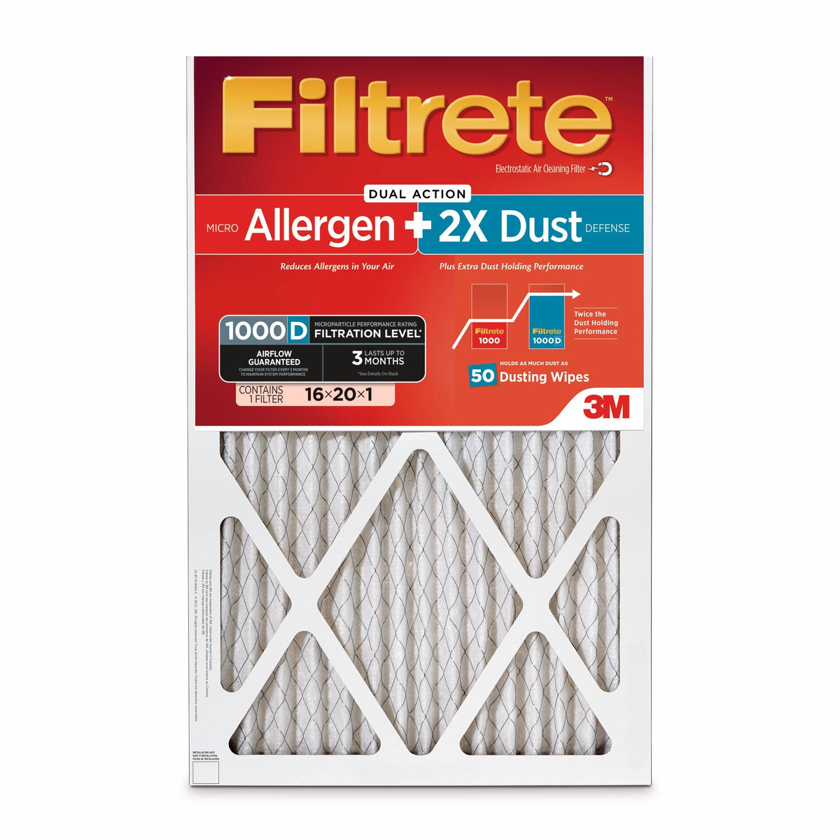 Filtrete Micro Allergen Extra Plus Dust Filter X421