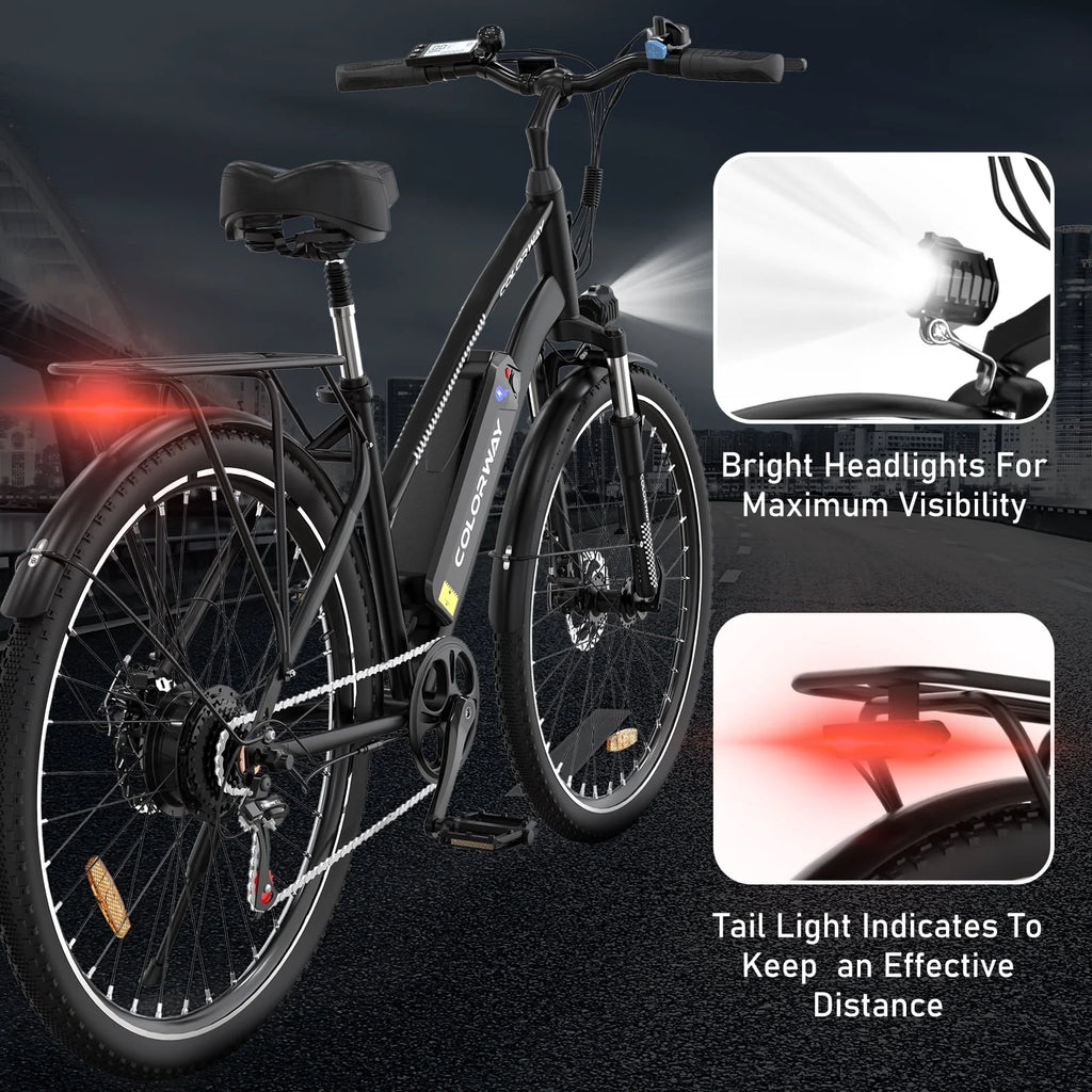 500W Electric Bike 36V 12Ah 7 Speeds H4429