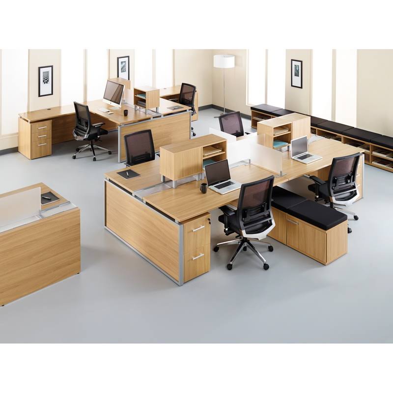 Latte Laminate Desk Ensemble W459451