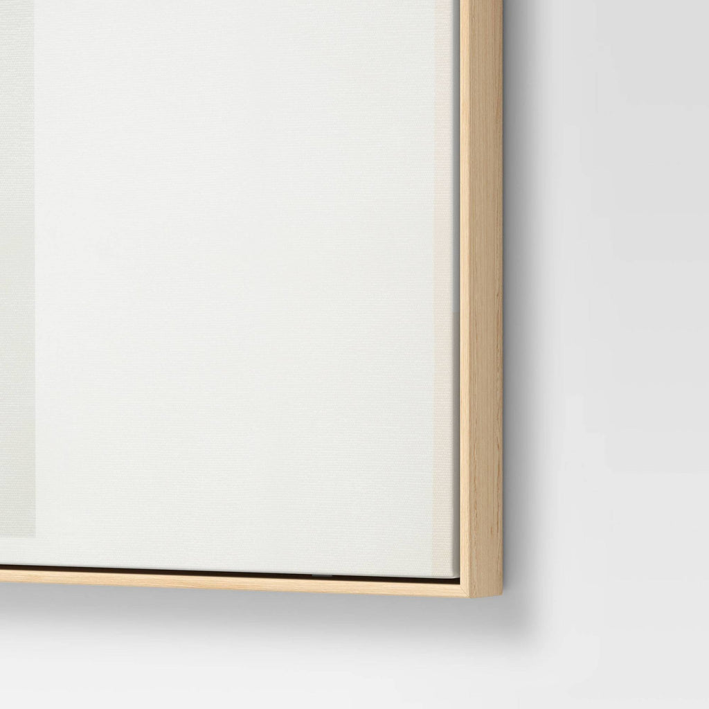 24x22 Geometric Abstract Framed Wall Canvas P47601