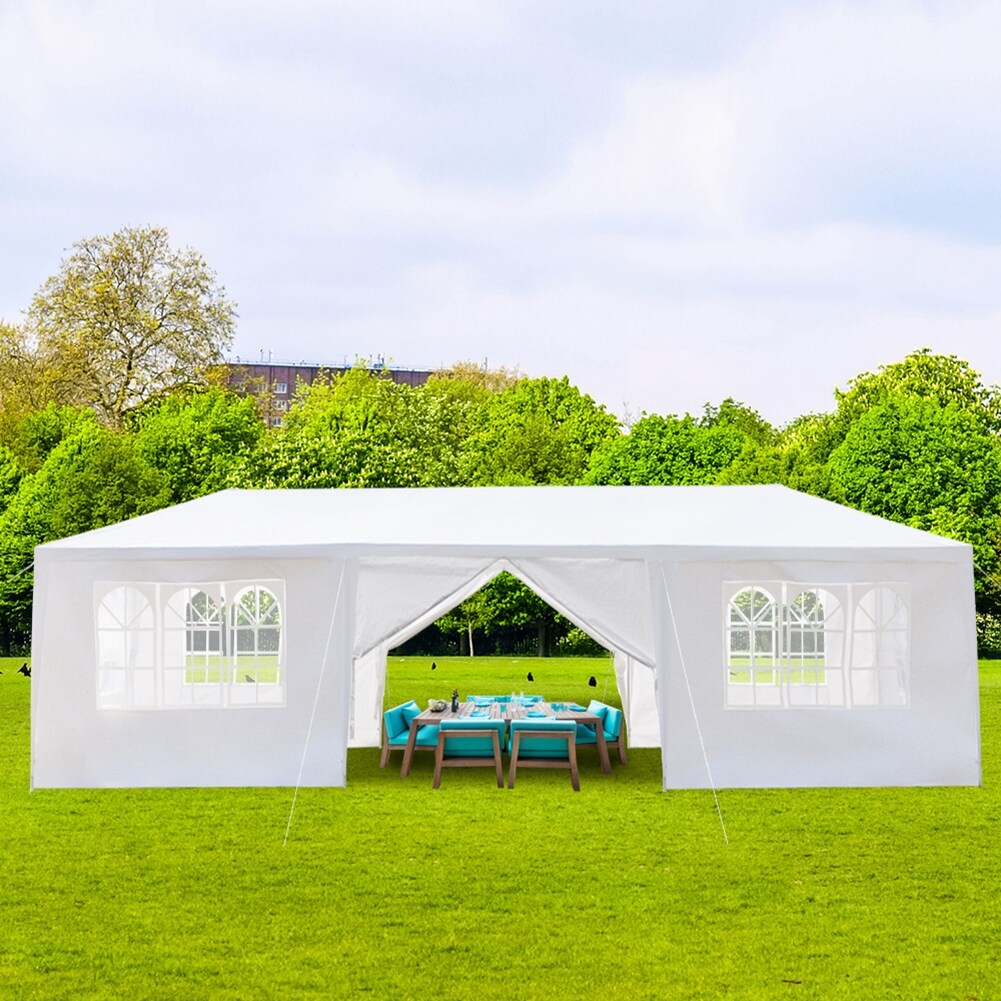 10'x30' Outdoor Waterproof Party Tent with 8 Removable Sidewalls N321026