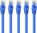 Cat 6 Ethernet Cable 50 ft 5-Pack Blue B310