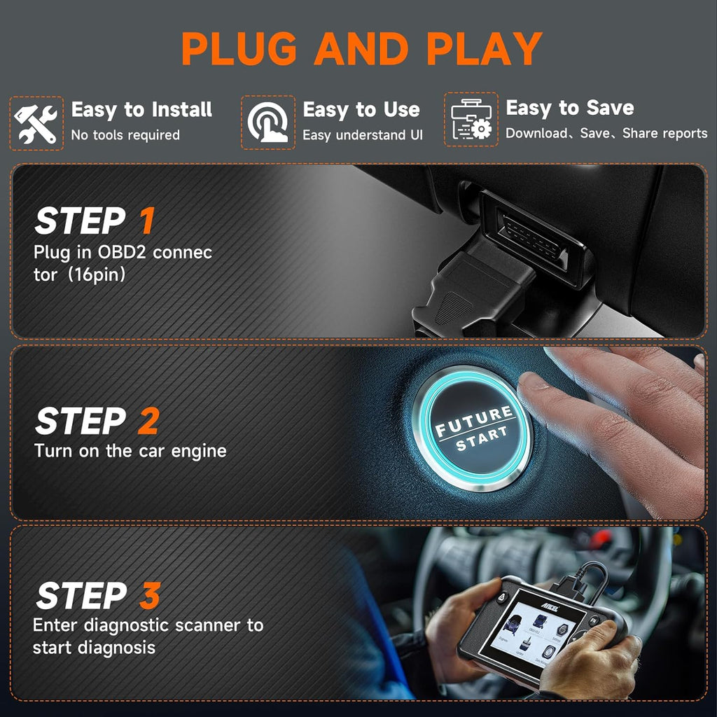 OBD2 Scanner Diagnostic Tool E3154