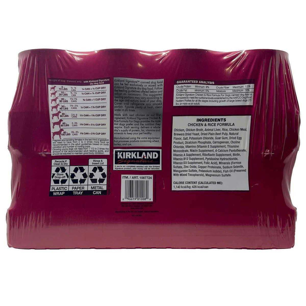 Canned Dog Food Y84920