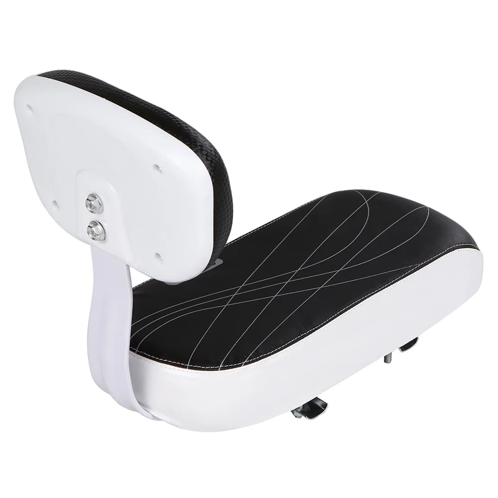 Soft Cushion Rear Bike Seat in PU Leather with Backrest M283293