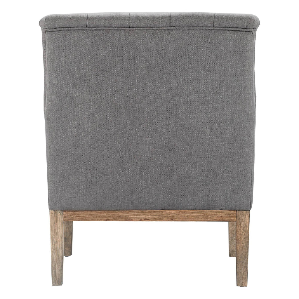 Gray Tufted Accent Chair S64126