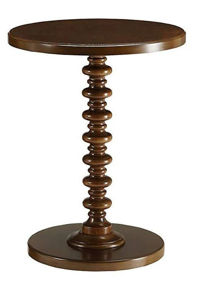 Walnut Wood Veneer Side Table E543031