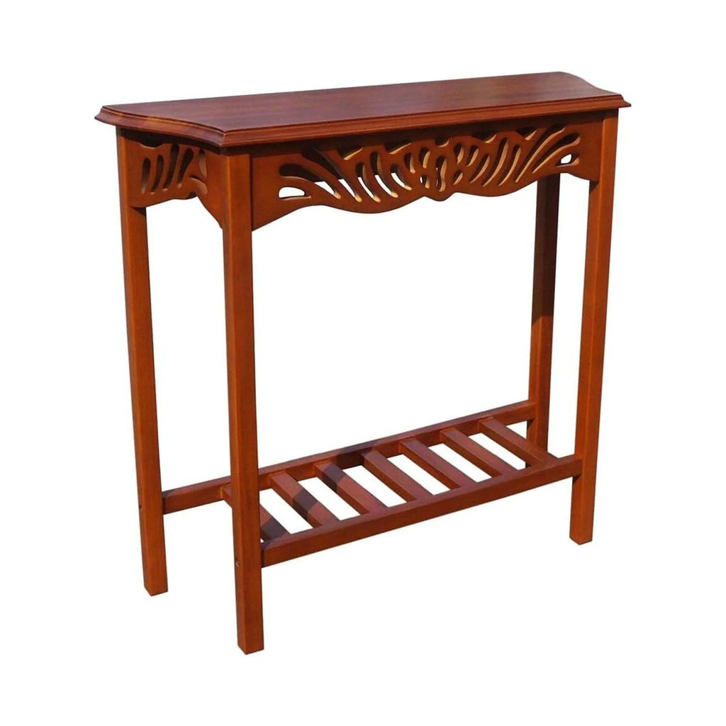 Mahogany Honey Entrance Wall Table J914134