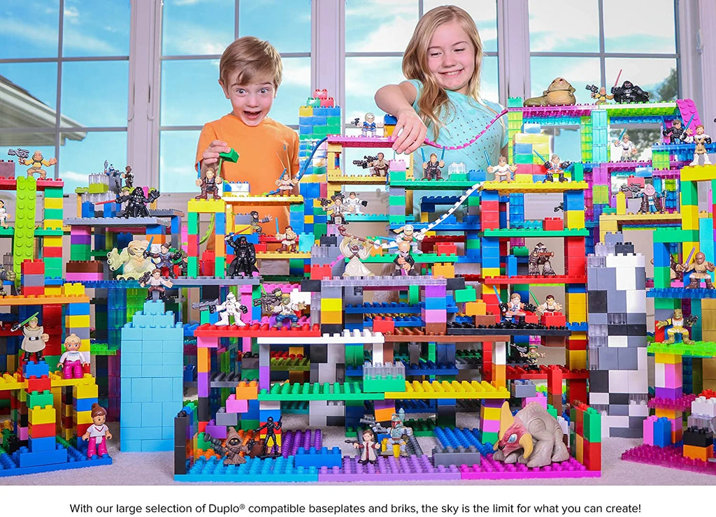 108 Pieces Building Brick Set with Big Pegs L803