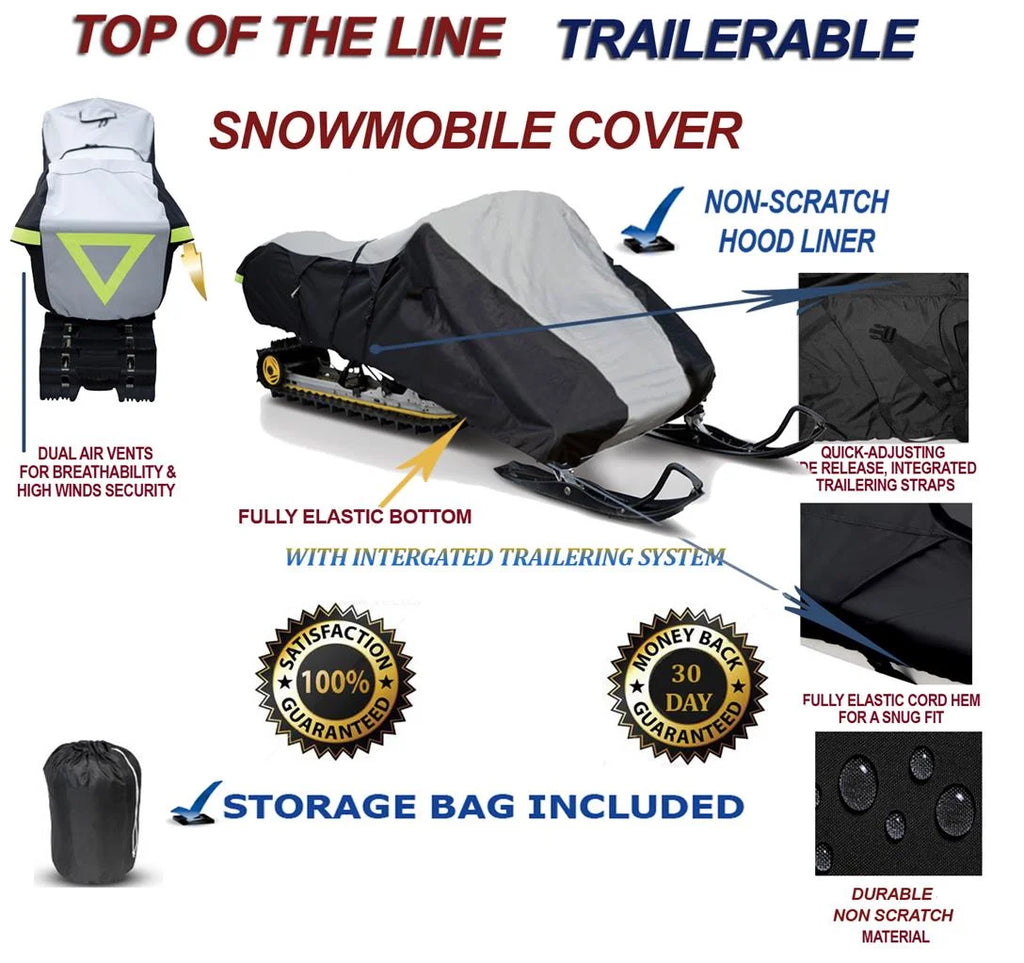 600D Snowmobile Travel and Storage Cover Q257882