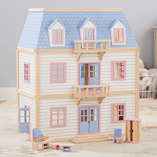 Wooden Multi-Level Dollhouse P54315