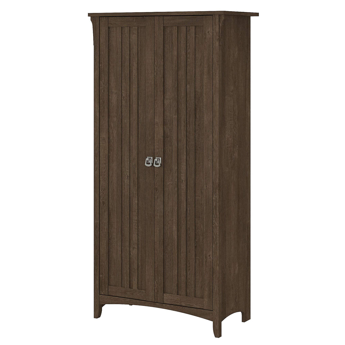 Brown Bathroom Storage Cabinet with Doors W584