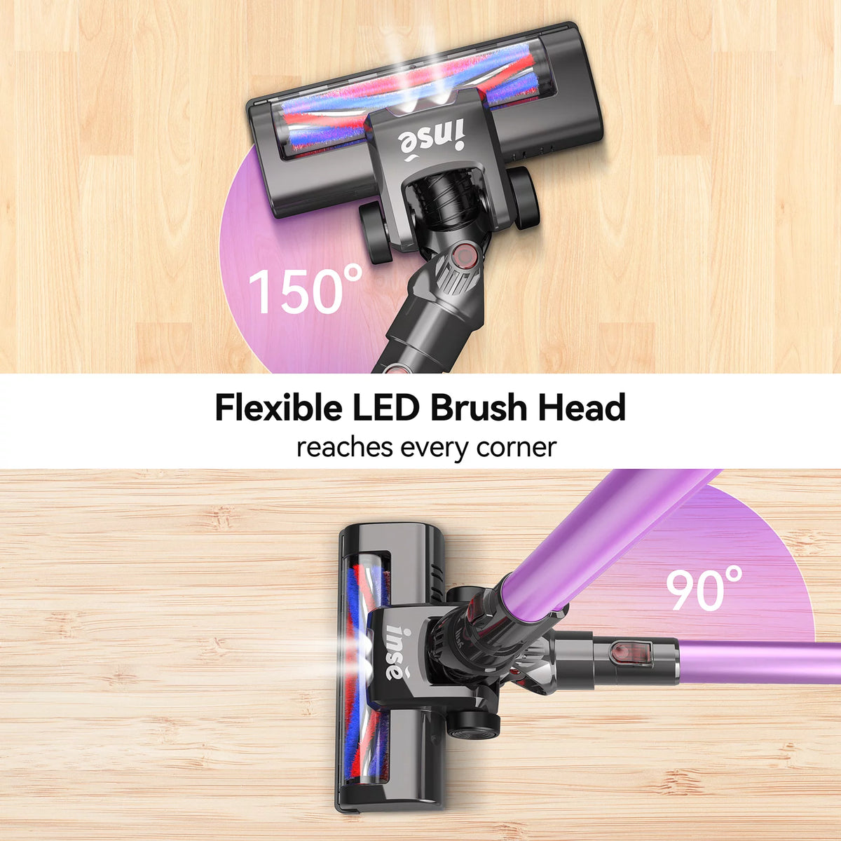 Cordless Vacuum, 20KPa 160W 4-in-1 Stick Handheld Vacuum Cleaner U10719