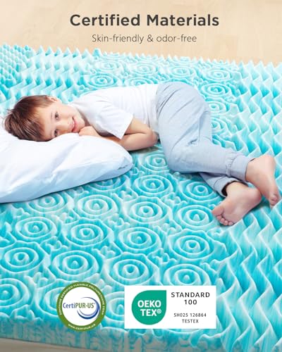 3 Inch 7-Zone Queen Memory Foam Mattress Topper G3799