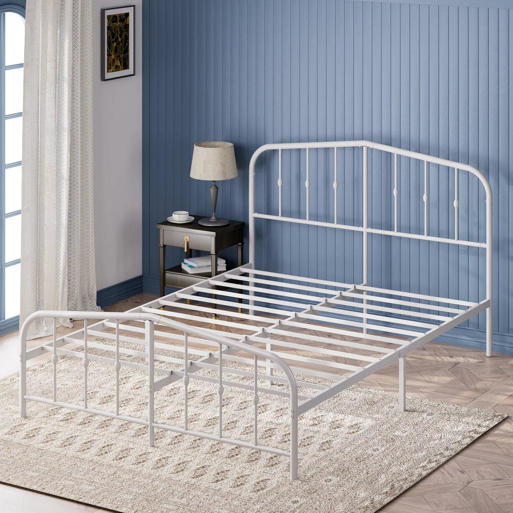 Black Queen Metal Platform Bed Frame F3226