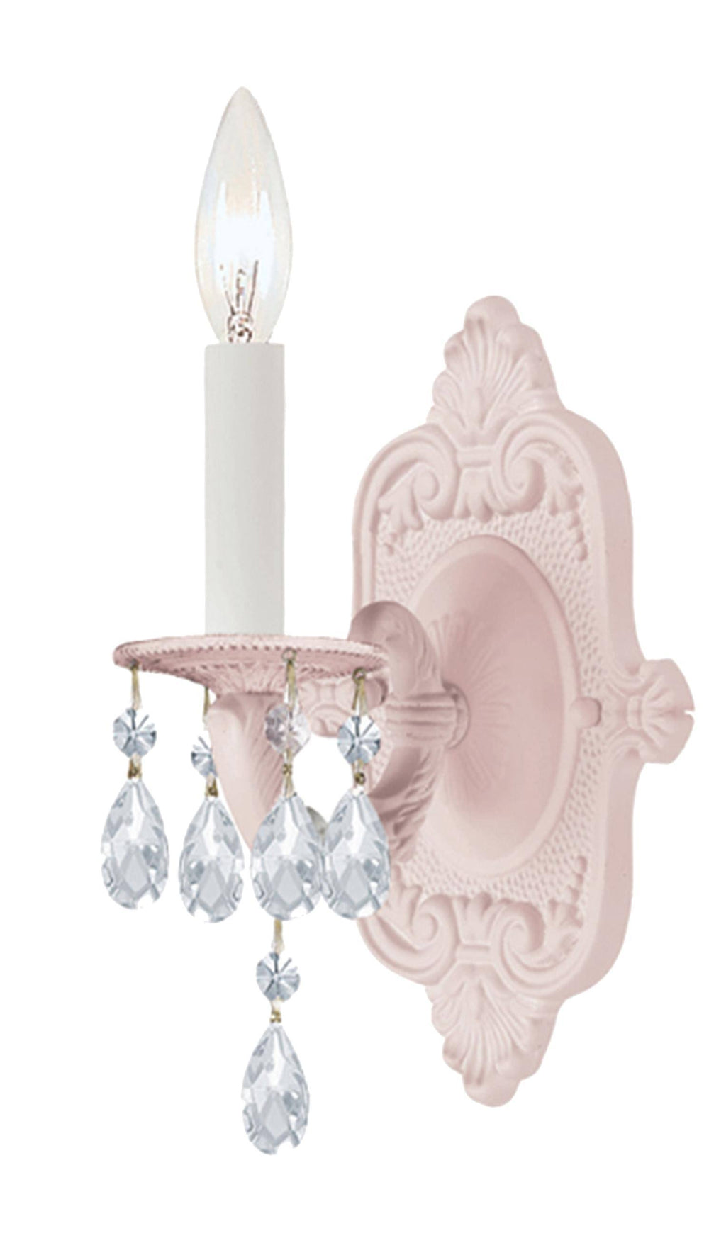 White Crystal Sconce R215